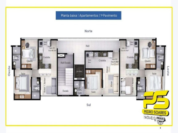 Imagem Apartamento com 1 Quarto à Venda, 33 m² em Jardim Oceania - João Pessoa Imagem Apartamento com 1 Quarto à Venda, 33 m² em Jardim Oceania - João Pessoa