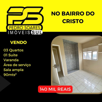 Apartamento com 3 Quartos à Venda, 90 m² em Cristo Redentor - João Pessoa