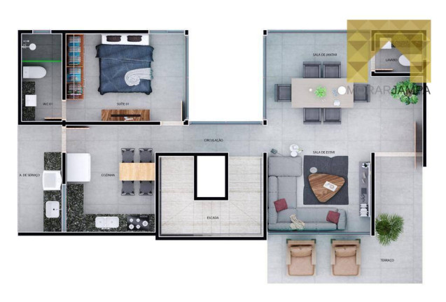 Imagem Casa com 4 Quartos à Venda, 168 m² em Portal Do Sol - João Pessoa Imagem Casa com 4 Quartos à Venda, 168 m² em Portal Do Sol - João Pessoa