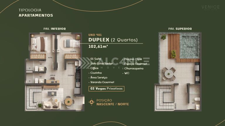 Imagem Imóvel com 2 Quartos à Venda, 57 m² em Intermares - Cabedelo Imagem Imóvel com 2 Quartos à Venda, 57 m² em Intermares - Cabedelo