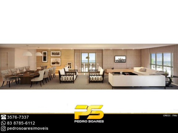 Imagem Apartamento com 5 Quartos à Venda, 414 m² em Altiplano Cabo Branco - João Pessoa Imagem Apartamento com 5 Quartos à Venda, 414 m² em Altiplano Cabo Branco - João Pessoa
