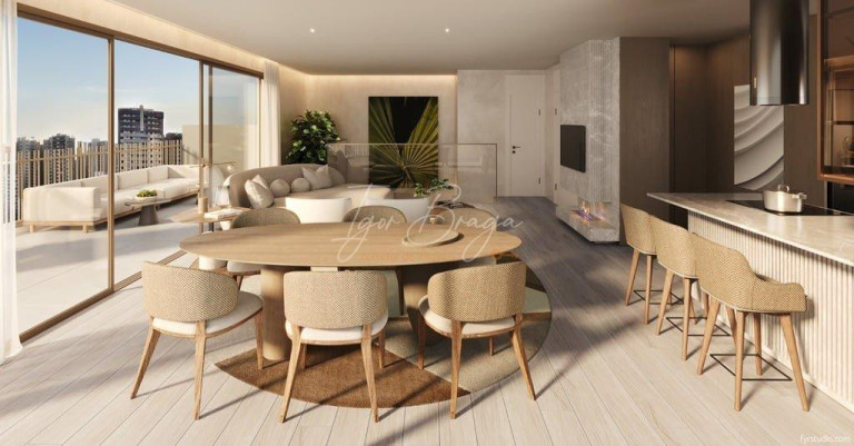 Apartamento com 2 Quartos à Venda, 108 m² em água Verde - Curitiba
