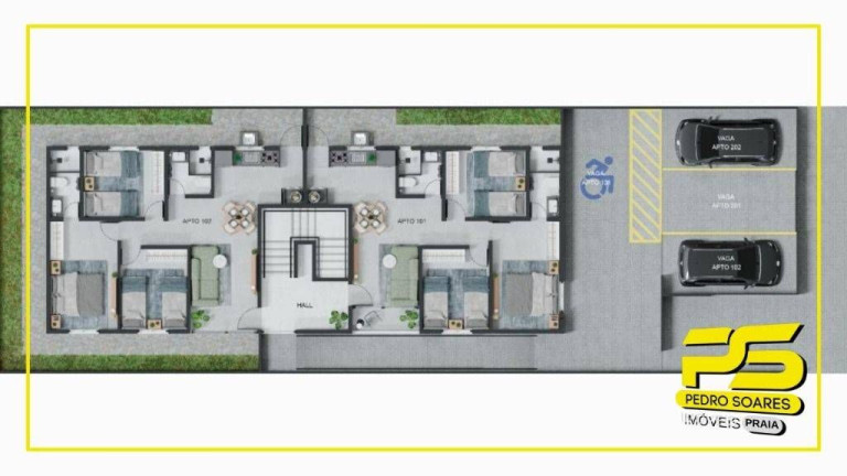 Imagem Apartamento com 3 Quartos à Venda, 70 m² em Cristo Redentor - João Pessoa