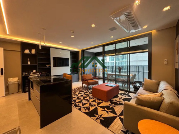 Imagem Apartamento com 1 Quarto para Alugar, 77 m² em Brooklin Paulista - São Paulo Imagem Apartamento com 1 Quarto para Alugar, 77 m² em Brooklin Paulista - São Paulo