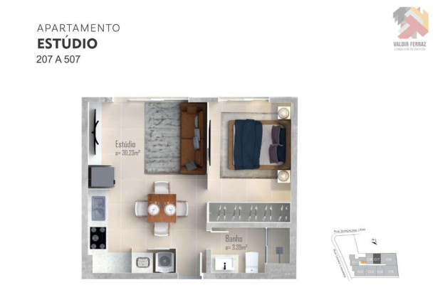 Imagem Apartamento com 2 Quartos à Venda, 68 m² em Trindade - Florianópolis