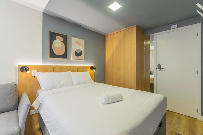 Imagem Apartamento com 1 Quarto para Alugar, 17 m² em Prado Velho - Curitiba