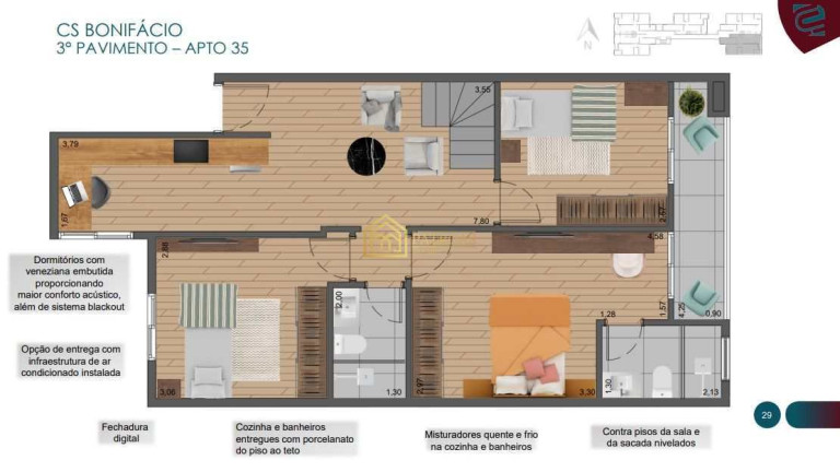 Imagem Apartamento com 2 Quartos à Venda, 126 m² em Centro - São Bernardo Do Campo