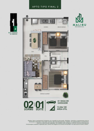 Imagem Apartamento com 2 Quartos à Venda, 73 m² em Centro - Itanhaém Imagem Apartamento com 2 Quartos à Venda, 73 m² em Centro - Itanhaém
