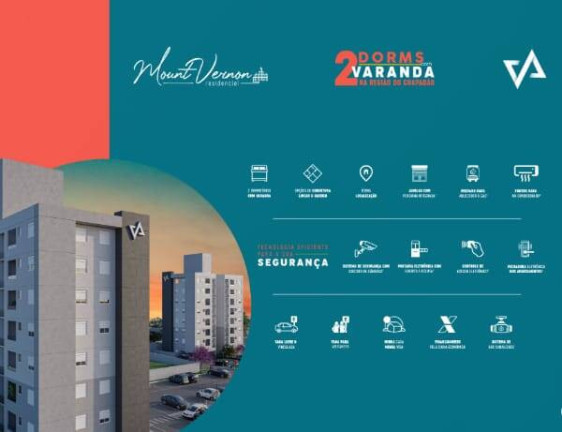 Imagem Apartamento com 2 Quartos à Venda, 46 m² em Jardim Eulina - Campinas