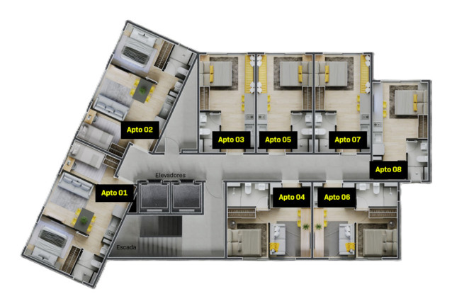 Imagem Imóvel com 1 Quarto à Venda, 23 m² em Glória - Porto Alegre Imagem Imóvel com 1 Quarto à Venda, 23 m² em Glória - Porto Alegre
