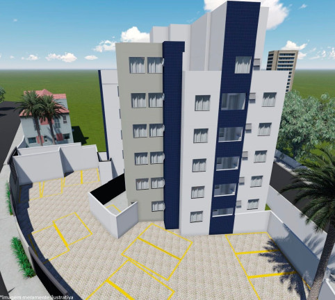 Imagem Apartamento com 2 Quartos à Venda, 55 m² em Boa Vista - Vespasiano