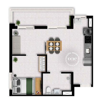 Imagem Apartamento com 1 Quarto à Venda, 47 m² em Vila Mariana - São Paulo Imagem Apartamento com 1 Quarto à Venda, 47 m² em Vila Mariana - São Paulo