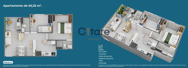 Imagem Apartamento com 2 Quartos à Venda, em Praia Do Futuro - Fortaleza Imagem Apartamento com 2 Quartos à Venda, em Praia Do Futuro - Fortaleza