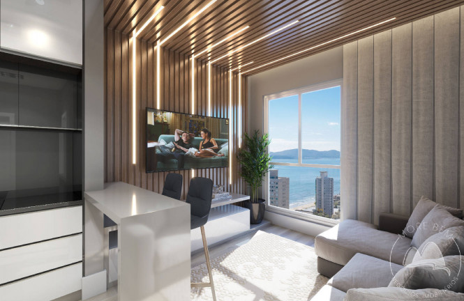 Imagem Flat com 2 Quartos à Venda, 40 m² em Meia Praia - Itapema Imagem Flat com 2 Quartos à Venda, 40 m² em Meia Praia - Itapema