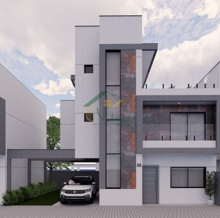Imagem Sobrado com 3 Quartos à Venda, 129 m² em Capão Raso - Curitiba Imagem Sobrado com 3 Quartos à Venda, 129 m² em Capão Raso - Curitiba