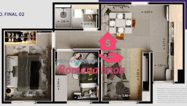 Imagem Apartamento com 2 Quartos à Venda, 40 m² em Butantã - São Paulo