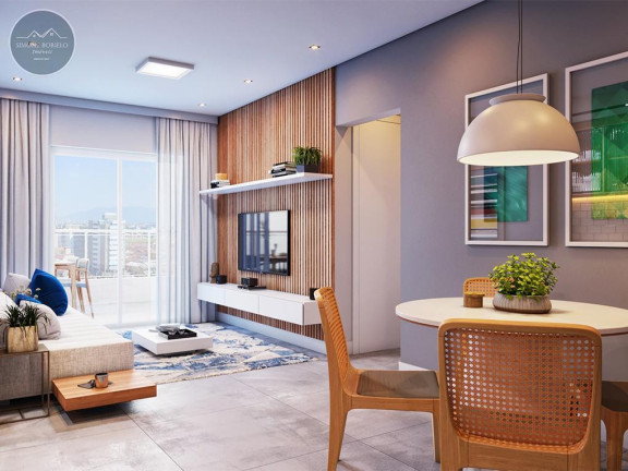 Imagem Apartamento com 2 Quartos à Venda, 76 m² em Mirim - Praia Grande