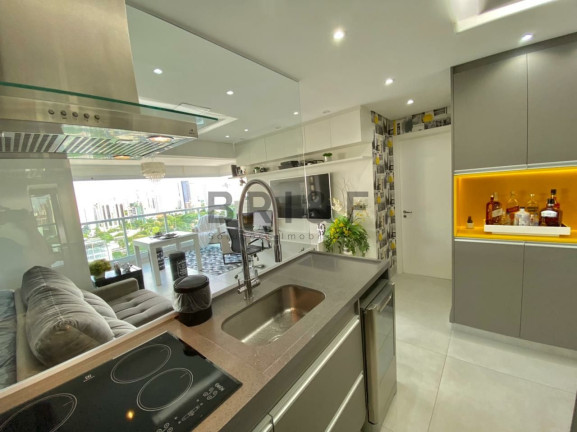 Imagem Apartamento com 1 Quarto à Venda, 58 m² em Brooklin - São Paulo Imagem Apartamento com 1 Quarto à Venda, 58 m² em Brooklin - São Paulo