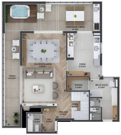 Imagem Apartamento com 4 Quartos à Venda, 126 m² em Vila Izabel - Curitiba