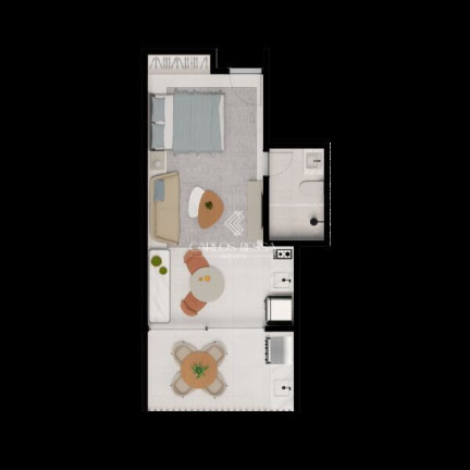 Imagem Apartamento com 1 Quarto à Venda, 36 m² em Praia Dos Carneiros - Tamandaré Imagem Apartamento com 1 Quarto à Venda, 36 m² em Praia Dos Carneiros - Tamandaré