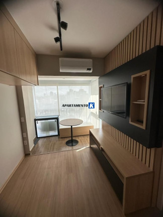 Imagem Apartamento com 1 Quarto para Alugar, 28 m² em Brooklin Paulista - São Paulo Imagem Apartamento com 1 Quarto para Alugar, 28 m² em Brooklin Paulista - São Paulo