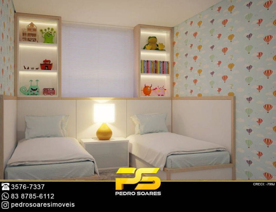 Imagem Apartamento com 1 Quarto à Venda, 43 m² em Jardim Cidade Universitária - João Pessoa Imagem Apartamento com 1 Quarto à Venda, 43 m² em Jardim Cidade Universitária - João Pessoa