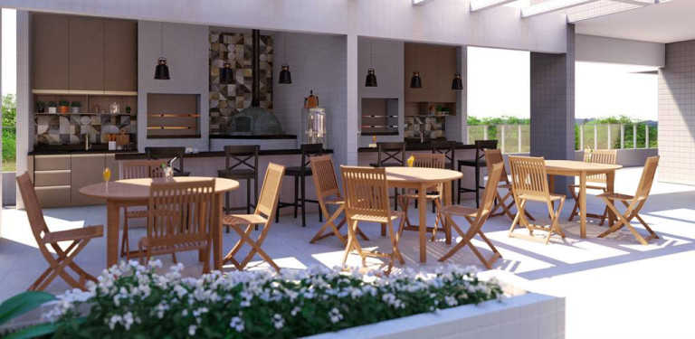 Imagem Apartamento com 2 Quartos à Venda, 80 m² em Guilhermina - Praia Grande