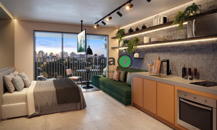 Imagem Apartamento com 1 Quarto à Venda, 25 m² em Alto Da Boa Vista - São Paulo