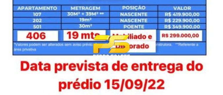 Imagem Apartamento com 1 Quarto à Venda, 19 m² em Cabo Branco - João Pessoa Imagem Apartamento com 1 Quarto à Venda, 19 m² em Cabo Branco - João Pessoa