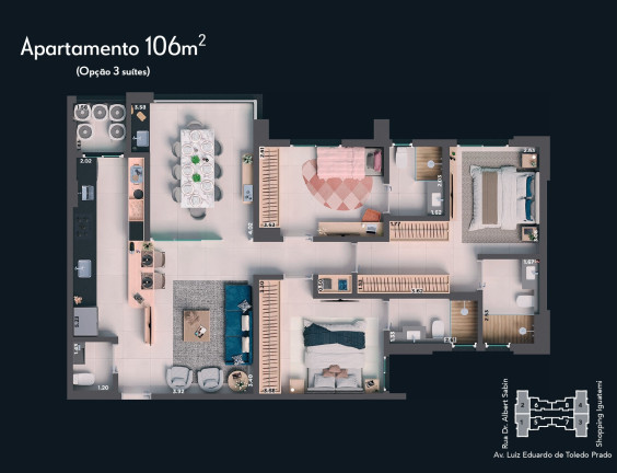 Imagem Imóvel com 3 Quartos à Venda, 106 m² em Vila Do Golf - Ribeirão Preto Imagem Imóvel com 3 Quartos à Venda, 106 m² em Vila Do Golf - Ribeirão Preto