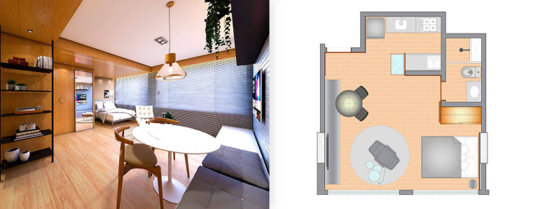 Apartamento com 1 Quarto à Venda,  em Parnamirim - Recife