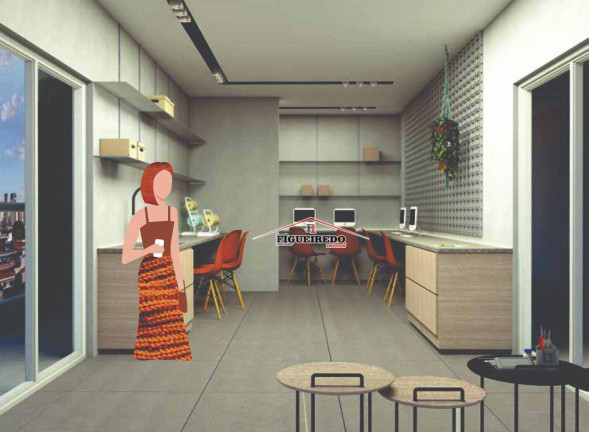 Imagem Apartamento com 1 Quarto à Venda, 44 m² em Boqueirão - Praia Grande