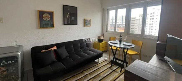 Imagem Apartamento com 1 Quarto para Alugar, 39 m² em Aparecida - Santos Imagem Apartamento com 1 Quarto para Alugar, 39 m² em Aparecida - Santos