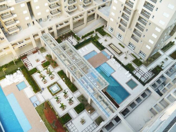 Imagem Apartamento com 1 Quarto para Alugar, 50 m² em Sítio Tamboré Alphaville - Barueri