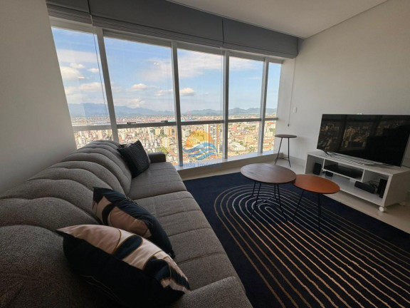 Imagem Apartamento com 1 Quarto para Alugar, 68 m² em Aparecida - Santos