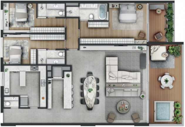 Imagem Imóvel com 3 Quartos à Venda, 443 m² em Praia De Belas - Porto Alegre Imagem Imóvel com 3 Quartos à Venda, 443 m² em Praia De Belas - Porto Alegre