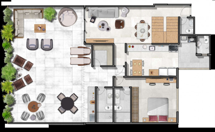 Imagem Cobertura com 1 Quarto à Venda, 17.480 m² em Barra Da Tijuca - Rio De Janeiro Imagem Cobertura com 1 Quarto à Venda, 17.480 m² em Barra Da Tijuca - Rio De Janeiro
