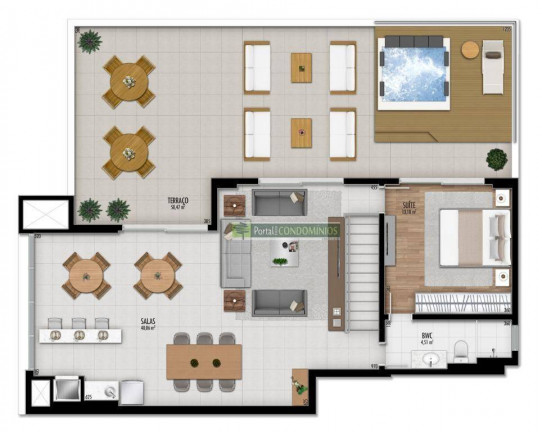 Imagem Imóvel com 3 Quartos à Venda, 216 m² em Cabral - Curitiba