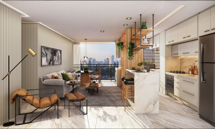 Imagem Apartamento com 2 Quartos à Venda, 69 m² em Brooklin Paulista - São Paulo