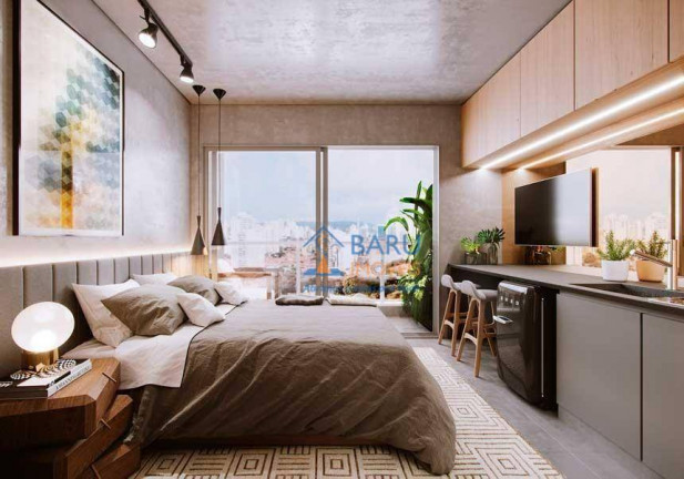 Studio com 1 Quarto à Venda, 26 m² em Consolação - São Paulo