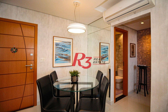 Imagem Apartamento com 1 Quarto à Venda, 52 m² em Embaré - Santos Imagem Apartamento com 1 Quarto à Venda, 52 m² em Embaré - Santos