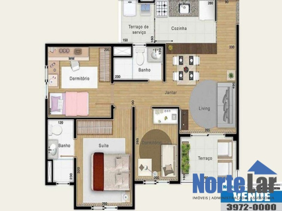 Imagem Apartamento com 3 Quartos à Venda, 59 m² em Cambuci - São Paulo