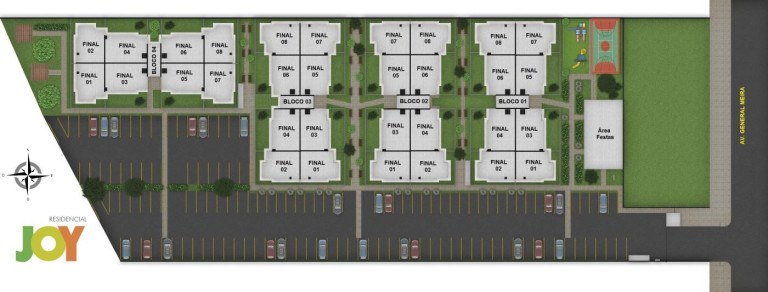 Imagem Apartamento com 2 Quartos à Venda, 52 m² em Jardim Eldorado - Foz Do Iguaçu
