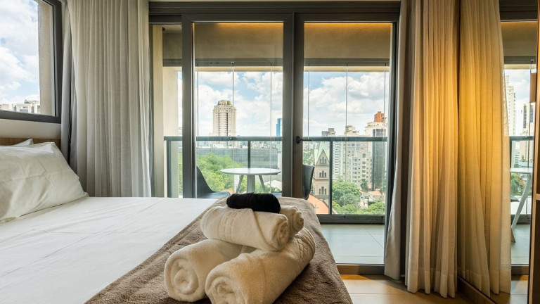 Imagem Apartamento com 1 Quarto para Alugar, 21 m² em Jardim Paulista - Sao Paulo