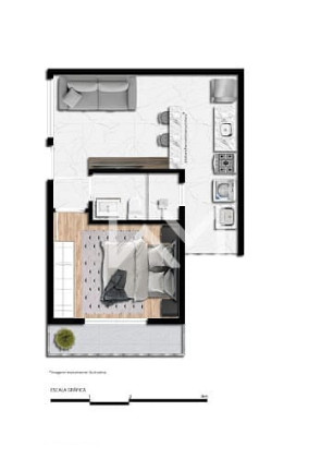 Imagem Apartamento com 1 Quarto à Venda, 33 m² em Vila Dom Pedro Ii - São Paulo
