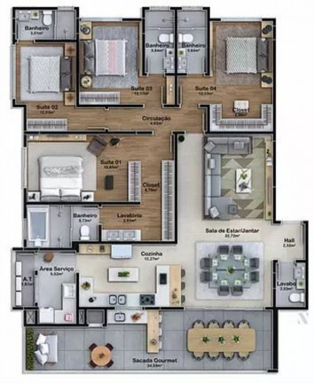Imagem Imóvel com 4 Quartos à Venda, 192 m² em Meia Praia - Itapema Imagem Imóvel com 4 Quartos à Venda, 192 m² em Meia Praia - Itapema