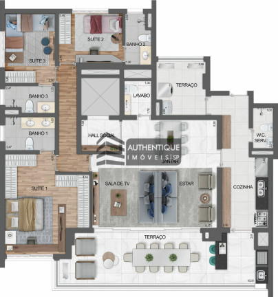 Imagem Apartamento com 3 Quartos à Venda, 181 m² em Vila Mariana - São Paulo Imagem Apartamento com 3 Quartos à Venda, 181 m² em Vila Mariana - São Paulo