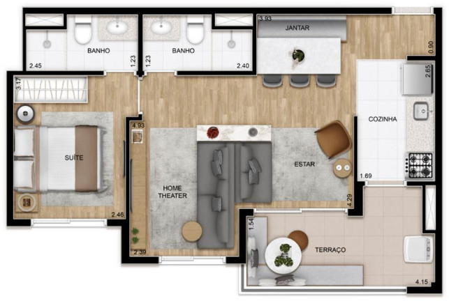 Imagem Apartamento com 3 Quartos à Venda, 67 m² em Mooca - São Paulo Imagem Apartamento com 3 Quartos à Venda, 67 m² em Mooca - São Paulo