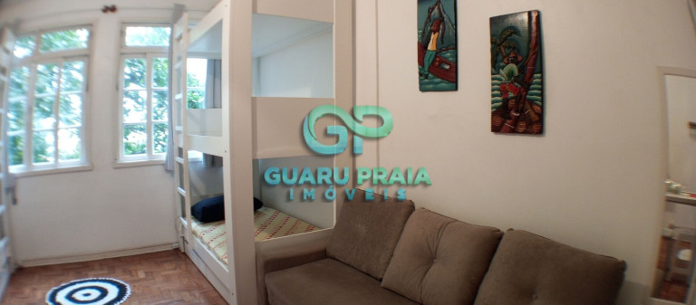 Imagem Kitnet com 1 Quarto à Venda, 35 m² em Pitangueiras - Guarujá