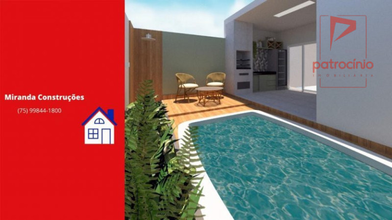 Imagem Casa com 2 Quartos à Venda, 96 m² em Papagaio - Feira De Santana Imagem Casa com 2 Quartos à Venda, 96 m² em Papagaio - Feira De Santana